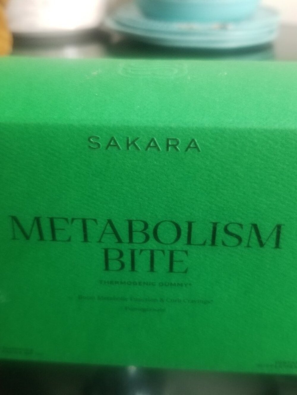 Sakara Metabolism Bite gummies Pomegranate flavor, New Sealed Packs in Box